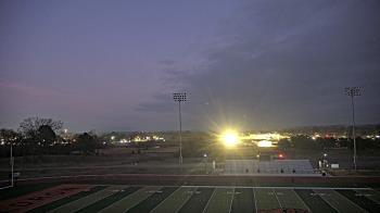 Weather camera view of Waldron HS.