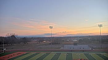 Weather camera view of Waldron HS.