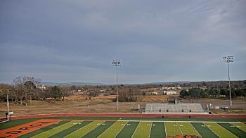 Weather camera view of Waldron HS.