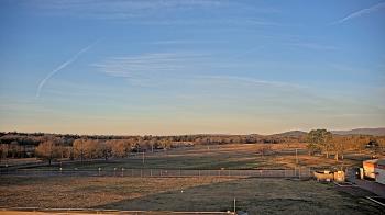 Weather camera view of Waldron HS.