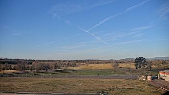 Weather camera view of Waldron HS.