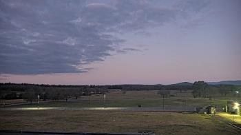 Weather camera view of Waldron HS.