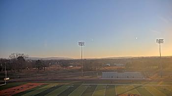 Weather camera view of Waldron HS.