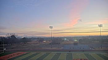 Weather camera view of Waldron HS.