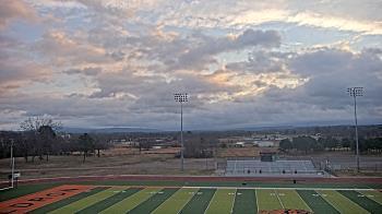 Weather camera view of Waldron HS.