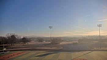 Weather camera view of Waldron HS.