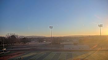 Weather camera view of Waldron HS.
