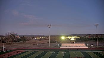 Weather camera view of Waldron HS.