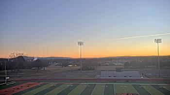 Weather camera view of Waldron HS.