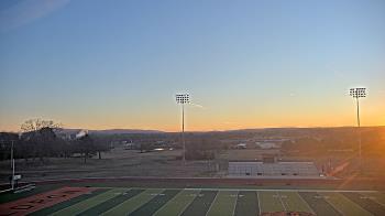 Weather camera view of Waldron HS.