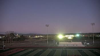 Weather camera view of Waldron HS.