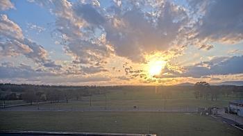 Weather camera view of Waldron HS.