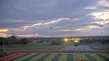 Weather camera view of Waldron HS.