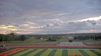 Weather camera view of Waldron HS.