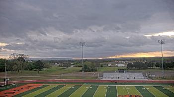 Weather camera view of Waldron HS.