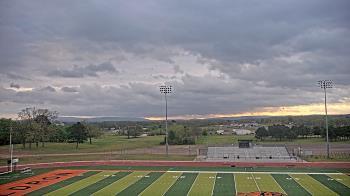 Weather camera view of Waldron HS.