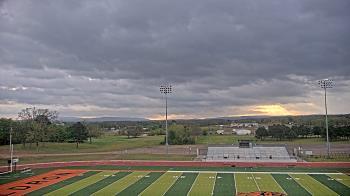 Weather camera view of Waldron HS.