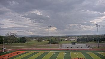 Weather camera view of Waldron HS.