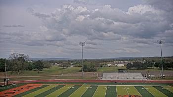 Weather camera view of Waldron HS.
