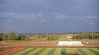 Weather camera view of Waldron HS.