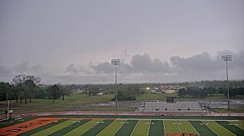 Weather camera view of Waldron HS.