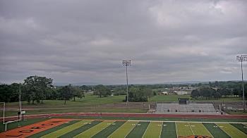 Weather camera view of Waldron HS.