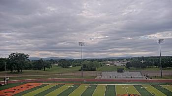 Weather camera view of Waldron HS.