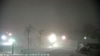 Weather camera view of Wintergreen Mtn. at 3600 ft. elev..