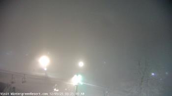 Weather camera view of Wintergreen Mtn. at 3600 ft. elev..