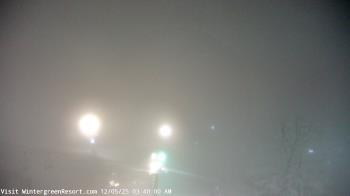 Weather camera view of Wintergreen Mtn. at 3600 ft. elev..