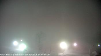Weather camera view of Wintergreen Mtn. at 3600 ft. elev..