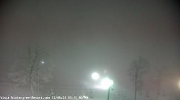 Weather camera view of Wintergreen Mtn. at 3600 ft. elev..