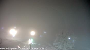 Weather camera view of Wintergreen Mtn. at 3600 ft. elev..