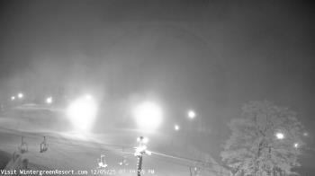 Weather camera view of Wintergreen Mtn. at 3600 ft. elev..