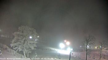 Weather camera view of Wintergreen Mtn. at 3600 ft. elev..