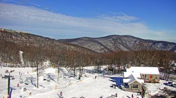 Weather camera view of Wintergreen Mtn. at 3600 ft. elev..