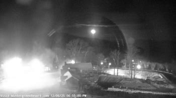 Weather camera view of Wintergreen Mtn. at 3600 ft. elev..