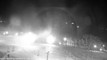 Weather camera view of Wintergreen Mtn. at 3600 ft. elev..