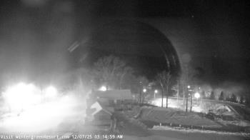 Weather camera view of Wintergreen Mtn. at 3600 ft. elev..