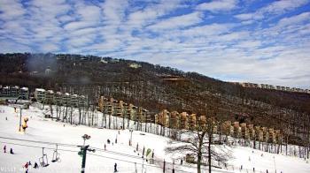 Weather camera view of Wintergreen Mtn. at 3600 ft. elev..