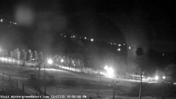 Weather camera view of Wintergreen Mtn. at 3600 ft. elev..