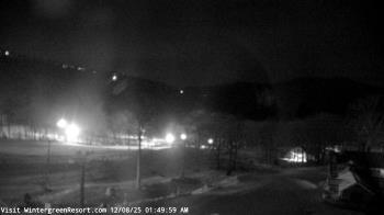 Weather camera view of Wintergreen Mtn. at 3600 ft. elev..