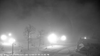 Weather camera view of Wintergreen Mtn. at 3600 ft. elev..