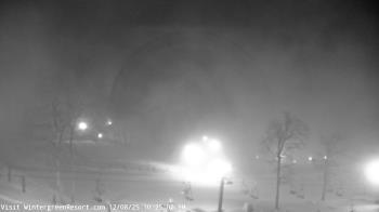 Weather camera view of Wintergreen Mtn. at 3600 ft. elev..