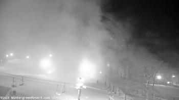 Weather camera view of Wintergreen Mtn. at 3600 ft. elev..