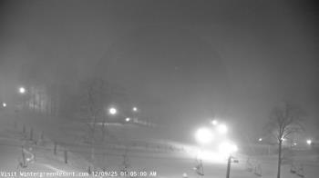 Weather camera view of Wintergreen Mtn. at 3600 ft. elev..