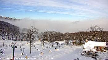 Weather camera view of Wintergreen Mtn. at 3600 ft. elev..