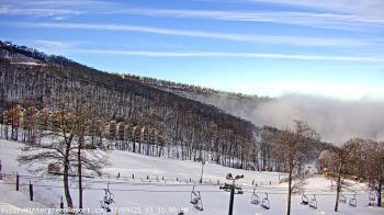 Weather camera view of Wintergreen Mtn. at 3600 ft. elev..
