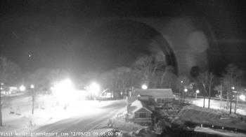 Weather camera view of Wintergreen Mtn. at 3600 ft. elev..