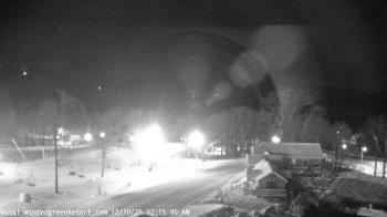 Weather camera view of Wintergreen Mtn. at 3600 ft. elev..